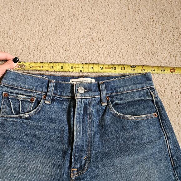 Abercrombie & Fitch High Rise Mom shorts 25/0 - Picture 5 of 7